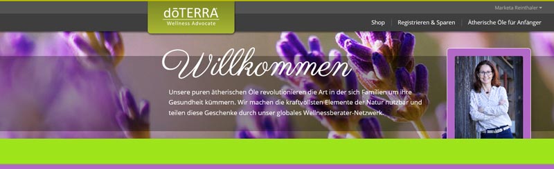 gesund entspannen mit dōTERRA<sup>®</sup> bei Marketa